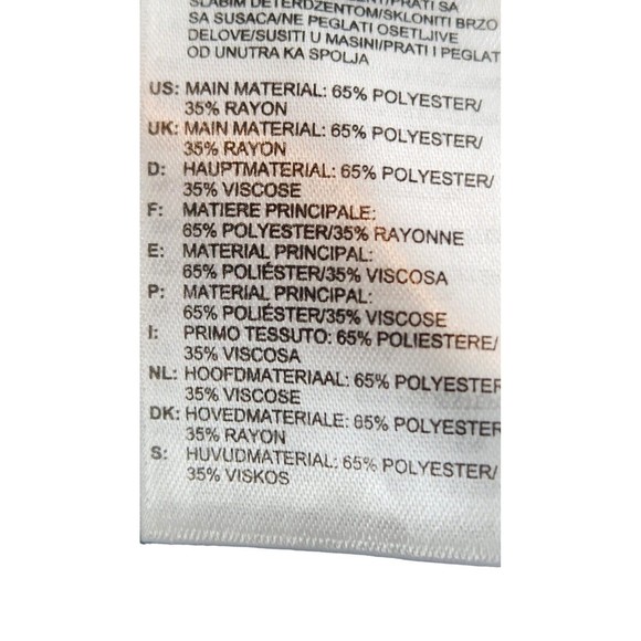 Reebok Women's Gray UFC Training V-Neck Short Sleeves T-Shirt Size L‎ - Picture 5 of 9